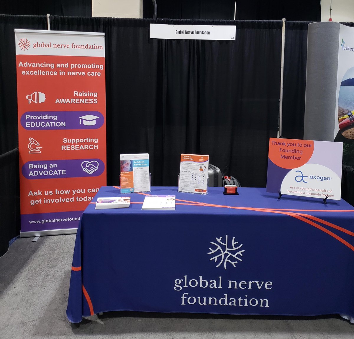 Are you ready for the ASSH Annual Meeting? We are!! Our booth (#230) is up, and we are looking forward to the Opening Reception starting at 4 pm. Hope to see you this week!

#peripheralnerve #assh #handsurgery #education #gnf