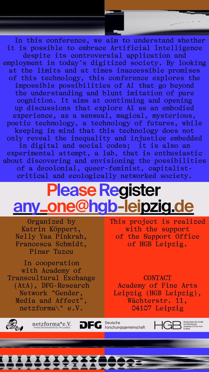 Preliminary program is out!!  hgb-leipzig.de/hochschule/kal… 🎉🎉🎉