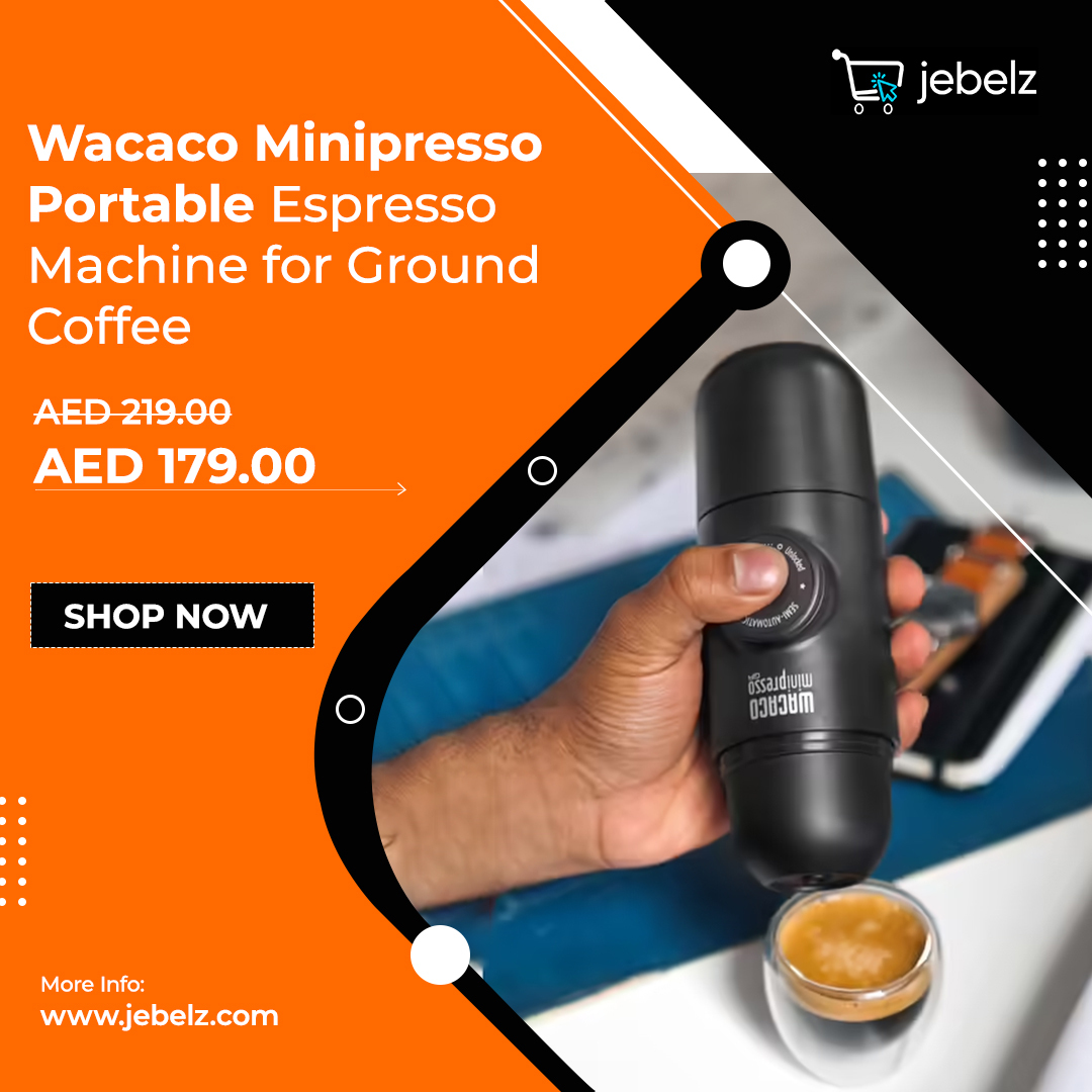 Jebelz_UAE's tweet photo. ✨Enjoy 🕺💃🏻 the freedom of easy to use portable espresso anywhere you go with Wacaco Minipresso Portable coffee ☕ machine.👝 🏃♂️
🛒 Shop on https://t.co/xCKgjphuCf 🏃🏾♂️🛍️
#Espresso #portablemachine #espressomachine #coffeemachine #coffee #coffeelover #Minipresso #jebelzuae #jebelz https://t.co/suB7WQPlU2