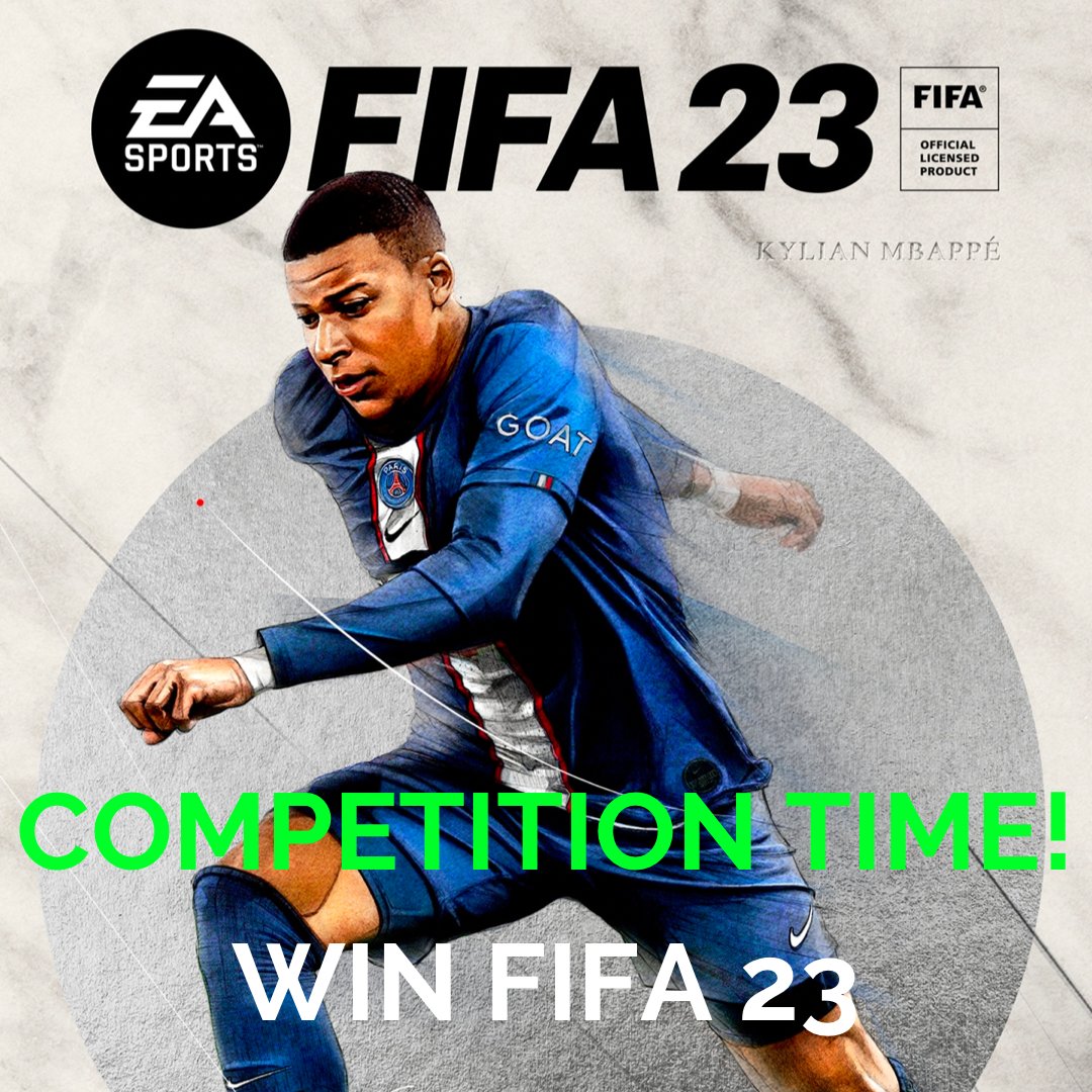 COMPETITION TIME🔥🔥

Win FIFA 23 for ANY platform.

All you have to do is:
- LIKE THE POST
- FOLLOW OUR PAGE
- RETWEET POST

That’s it!

Winners announced Friday at 12pm!