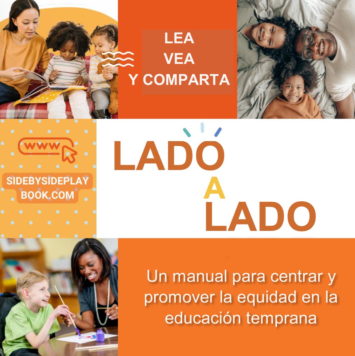 It's here!! 

More than a year in the making, we're excited to present Side by Side: A Playbook on Centering and Promoting Equity in Early Education! Check it out here:  ➡️ sidebysideplaybook.com ⬅️ 

#SidebySidePlaybook #EquityinECE #ECE