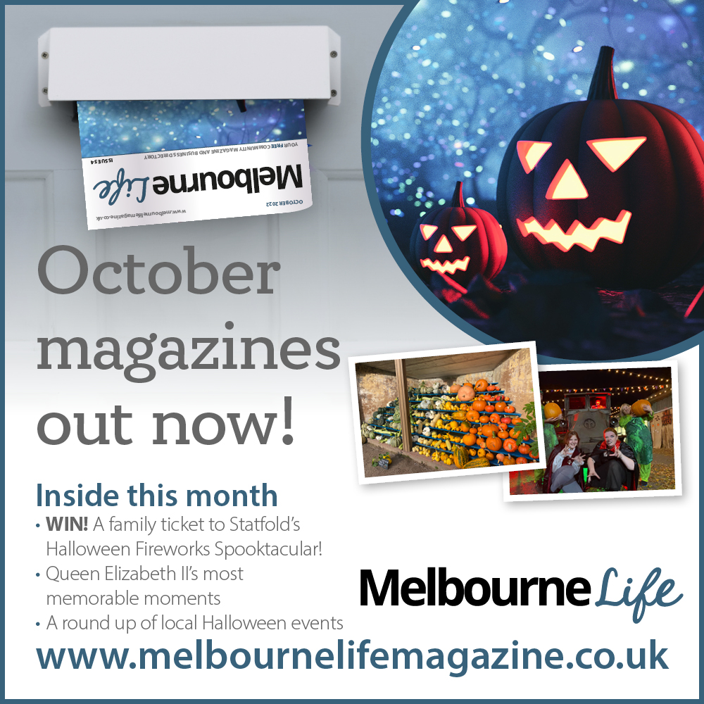 MelbourneLifeUK's tweet photo. Our October magazines will be arriving from this weekend!

Inside is our competition to win a family ticket to Statfold's Halloween Spooktacular &amp; Fireworks, plus our usual great articles &amp; round up of local October events.

View it early by going to: https://t.co/1UMlRuN4lY https://t.co/lQOERxxUAR