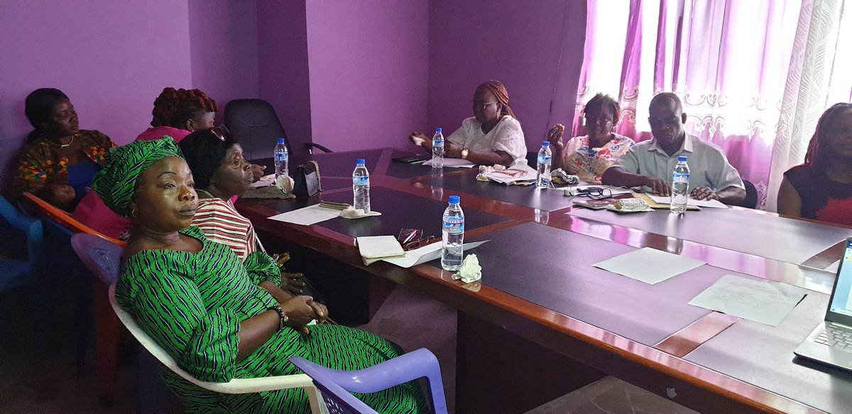 wongosol's tweet photo. Supporting community engagement on women's political participation project review and feedback meeting with WONGOSOL and partners.  Thanks @unwomenliberia  especially, the WP Pillar team for the continuous support and partnership 🙌 https://t.co/ijCzxzA8iE