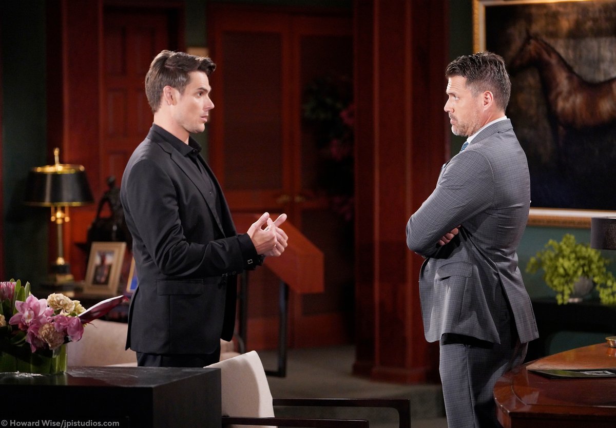 YandR_CBS's tweet photo. Adam loses his cool today on #YR. https://t.co/FmiU4x7RiB