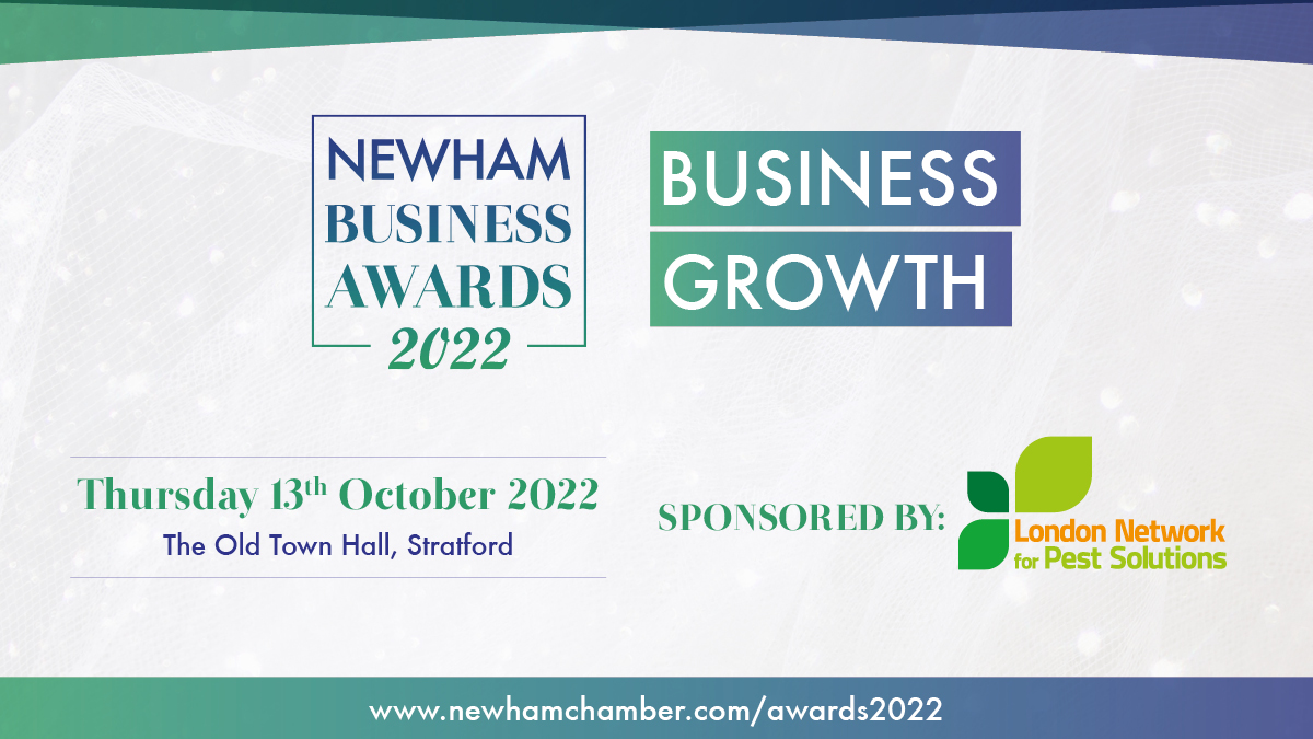 newhamchamber's tweet photo. BUSINESS GROWTH

Thank you to everyone who entered. 

Congratulations to the shortlisted entries:
-@AardraSystems
-Barney Bears Nursery's Ltd
-@ICTraining_

Award sponsored by @lnpestsolutions

#NewhamBusinessAwards #NBA22 #Newham #Shortlisted #Congratulations https://t.co/nPFicM1u9i