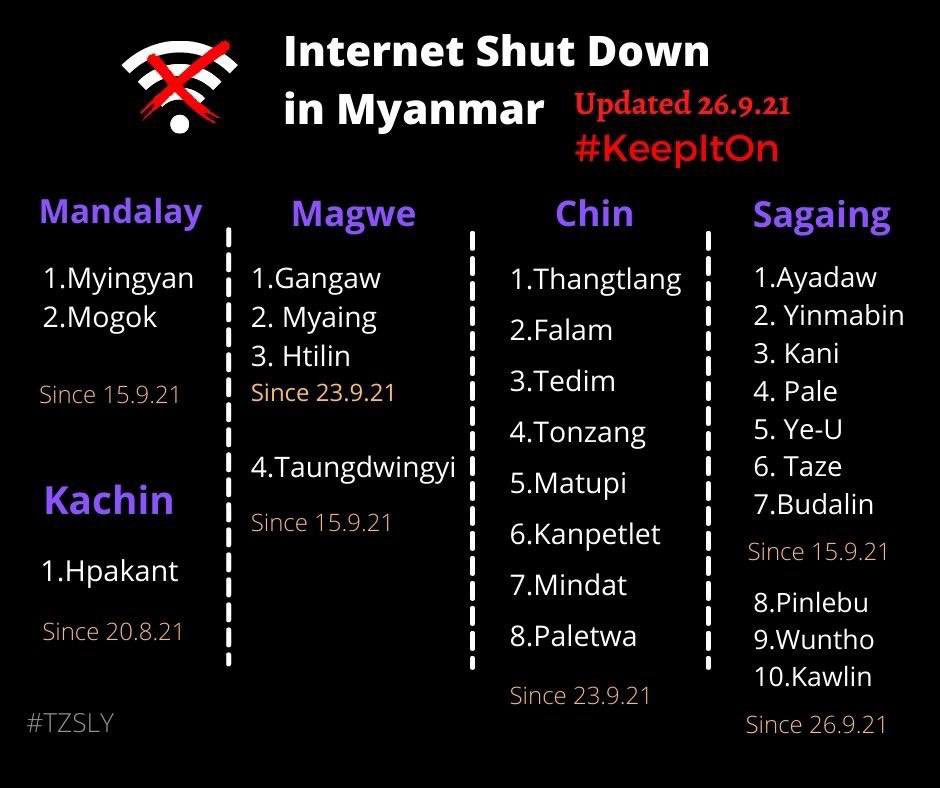 <a href="/elonmusk/">Elon Musk</a> <a href="/elonmusk/">Elon Musk</a> please stand with Myanmar people and activate starlink now! Internet access have been cut off by junta directly or through proxies in several townships of Myanmar. #WhatsHappeningInMyanmar