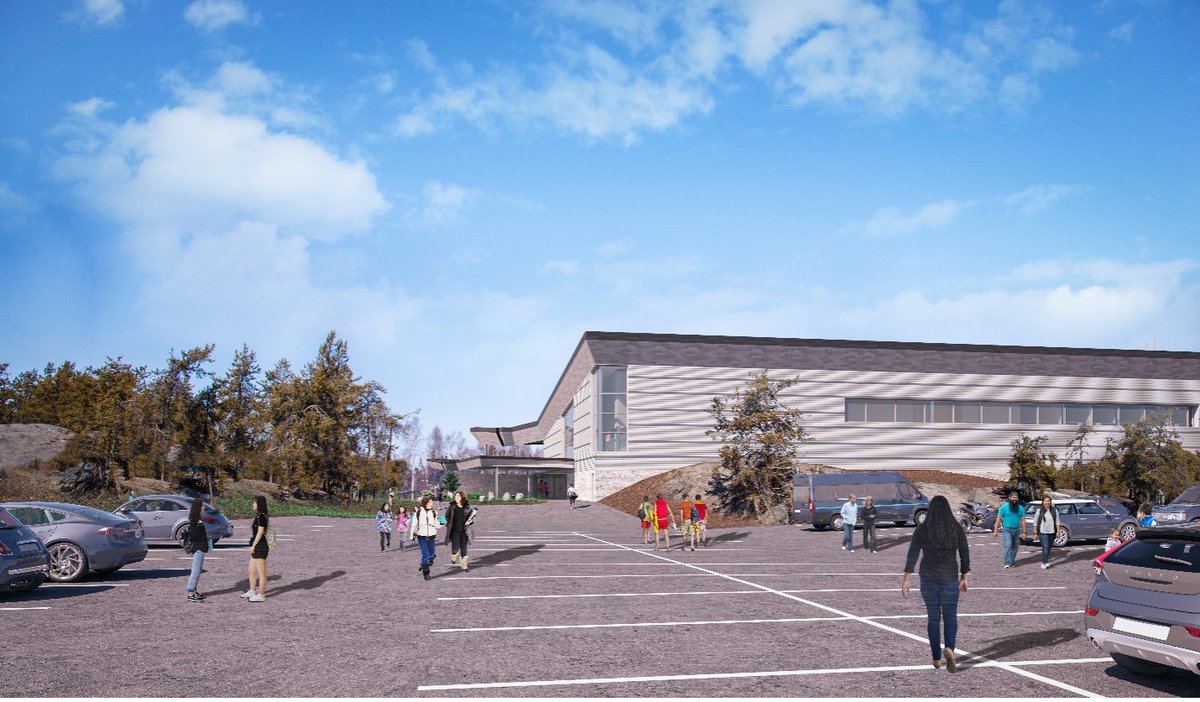 ibigroup's tweet photo. We’re excited to provide design-build services for @OurYellowknife's new Yellowknife Aquatic Centre. The facility will include different pools with competition and non-competition lanes, a lazy river, sauna, and waterslide, all incorporating energy saving features. #IBIProjects https://t.co/CkNBmWjCGE
