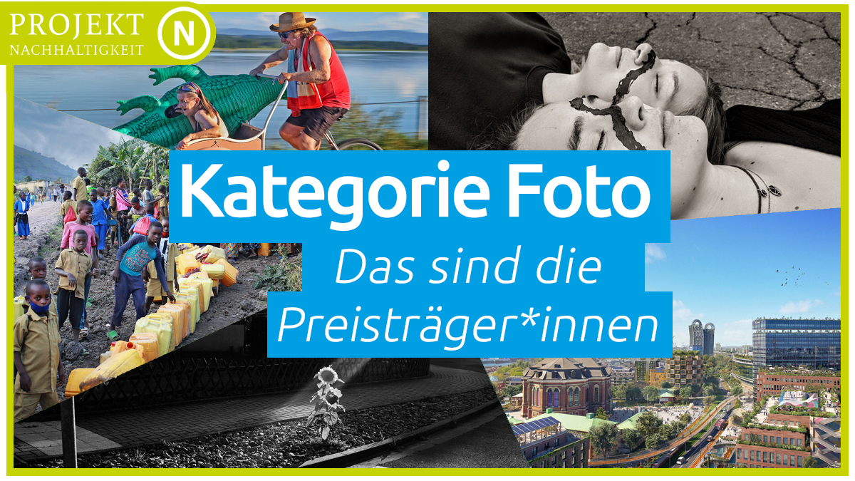 Zukunft im Bild: Unter diesem Motto hat #ProjektNachhaltigkeit nach starken Fotografien rund um #Nachhaltigkeit gesucht. 📸 5 Motive wurden nun ausgezeichnet - für starke Utopien, eindringliche Mahnungen oder die richtige Prise Humor! Reinschauen: wettbewerb-projektn.de/preistraegerin…