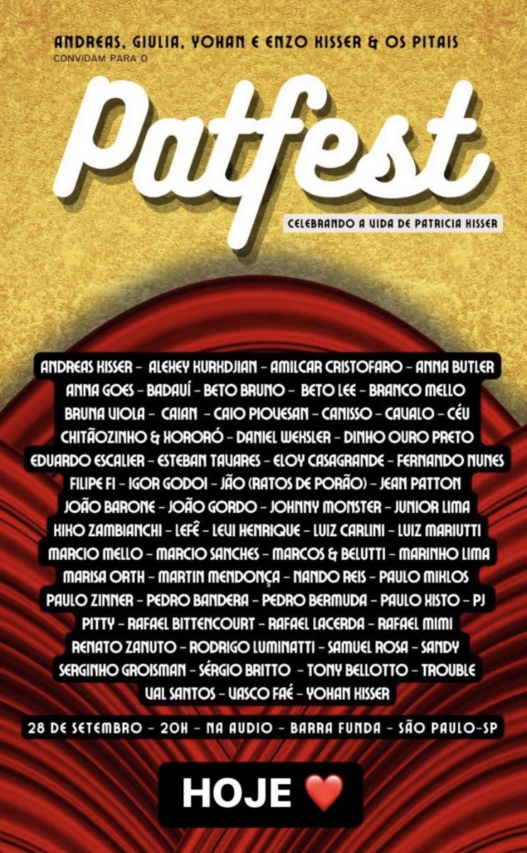 fcprincipiosmei's tweet photo. Hoje tem @SandyLeah em dose dupla em São Paulo 💜 Nossa cantora fará uma apresentação no Patfest e também show da turnê Nós, Voz, Eles 2 😻 Quem vaaai?? #Sandy #Patfest #NosVozEles2 @novitacom https://t.co/jTjozTlAD8