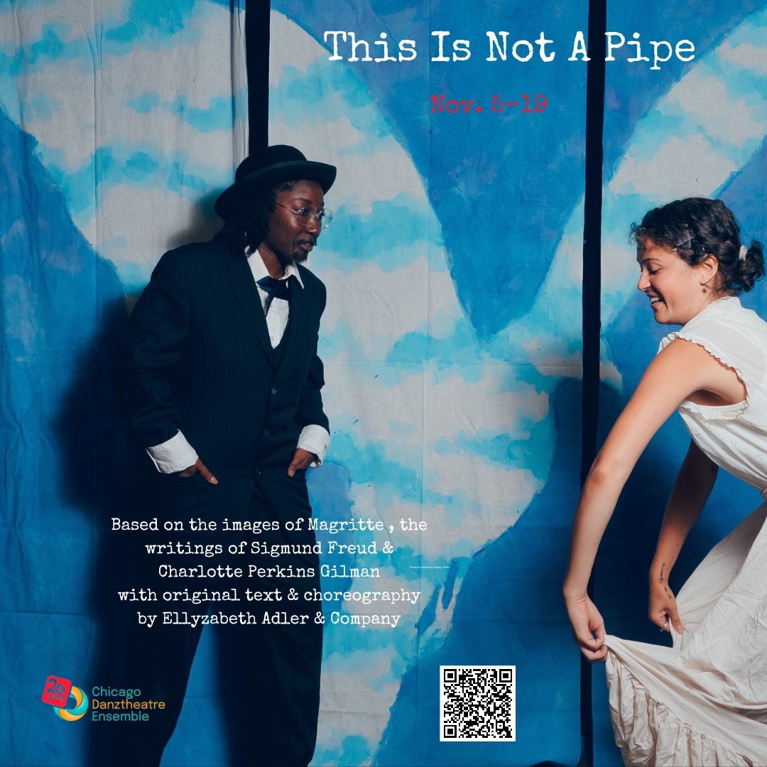 What if Freud was really a woman and this was all a dream? Based on the writings of Sigmund Freud &amp; Charlotte Perkins Gilman and Magritte. This immersive dance theater work allows you to step into a dream. #immersivechicago #yearofchicagodance #magritte #freud #dreams #Chidance