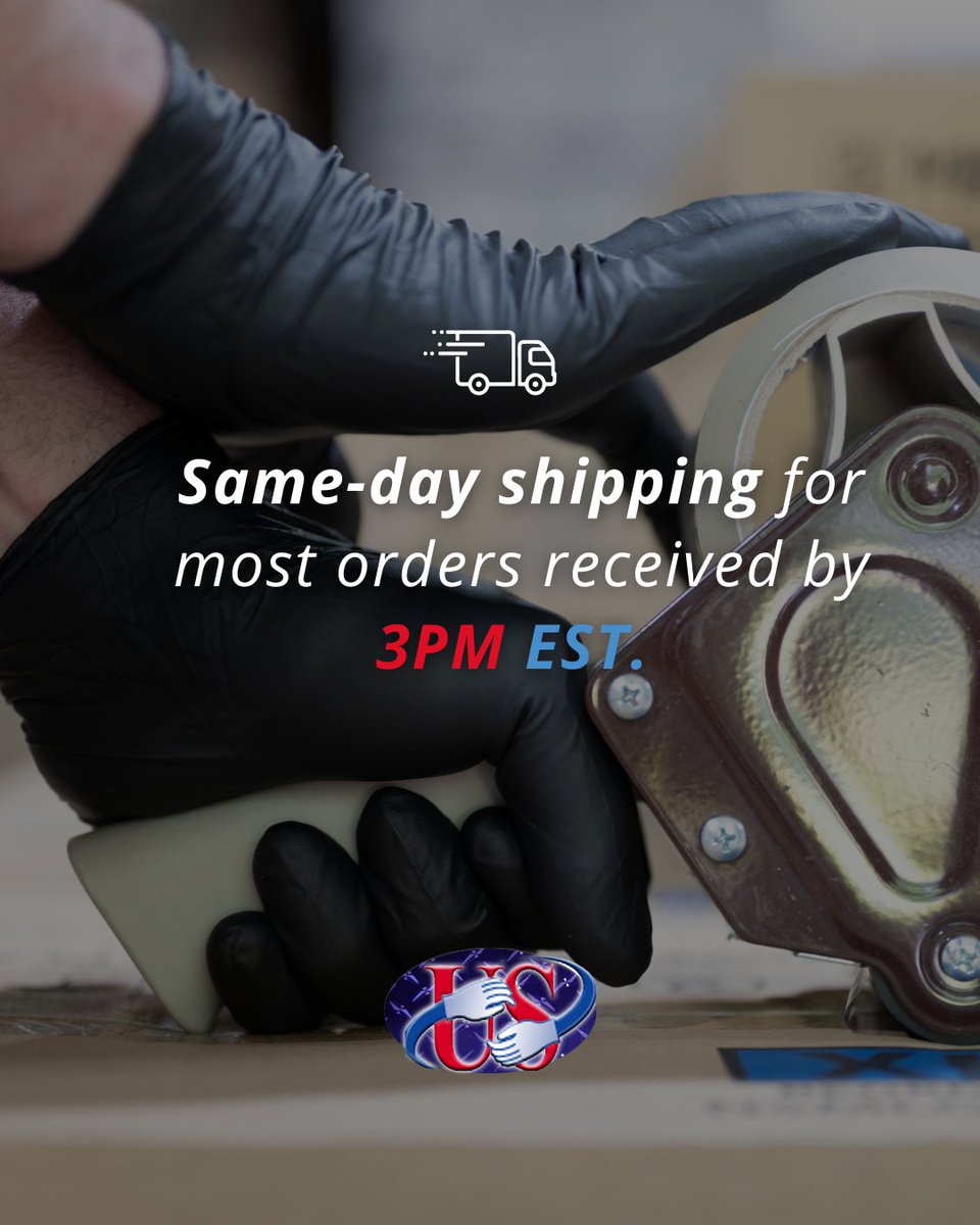 UnisafeGloves's tweet photo. Same day shipping for most ordered received by 3pm EST! 🙌

https://t.co/JgrsH6XMDm

#unisafeinc #unisafegloves #nitrilegloves #nitrile #latexgloves #gltlove #latex #gloves #tools #glovesforsale #gloves #workgloves #workglovesforsale #workglovesforwomen #workglovesformen https://t.co/5rMguvx7wU