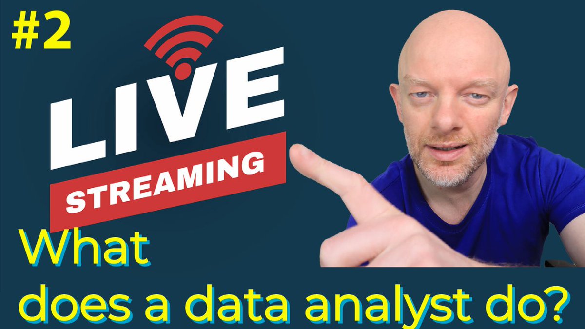 dataanalyticsi1's tweet image. Are you considering a career as a #data analyst, or would like to #learn more about what they do? In this #video youtu.be/QBAlRmq9rYc we talk you through some of the tasks they perform #100daysofcode #dataanalyst #dataanalytics  #Analytics #dataanalyticsireland #careerchange