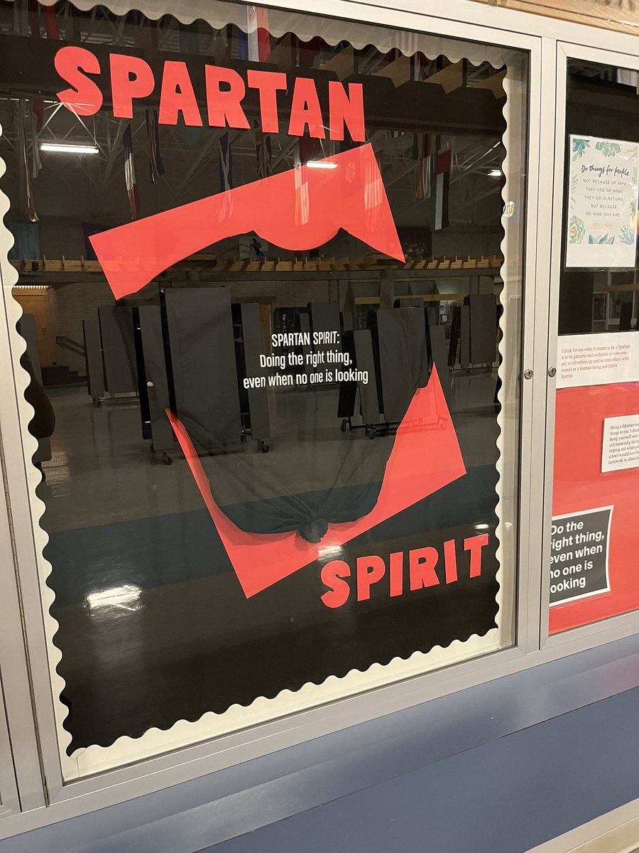 MsRacanelli's tweet photo. Gotcha Spartan is back in full swing this year @NorthSurreySec! Our students are pretty spectacular and they do awesome things around our school. These are all the Gotcha Spartans from the first few weeks of September! 🙌 So proud! 🙌 @Surrey_Schools @JB_Mahli @Di_Christensen https://t.co/GvdANkZxFL