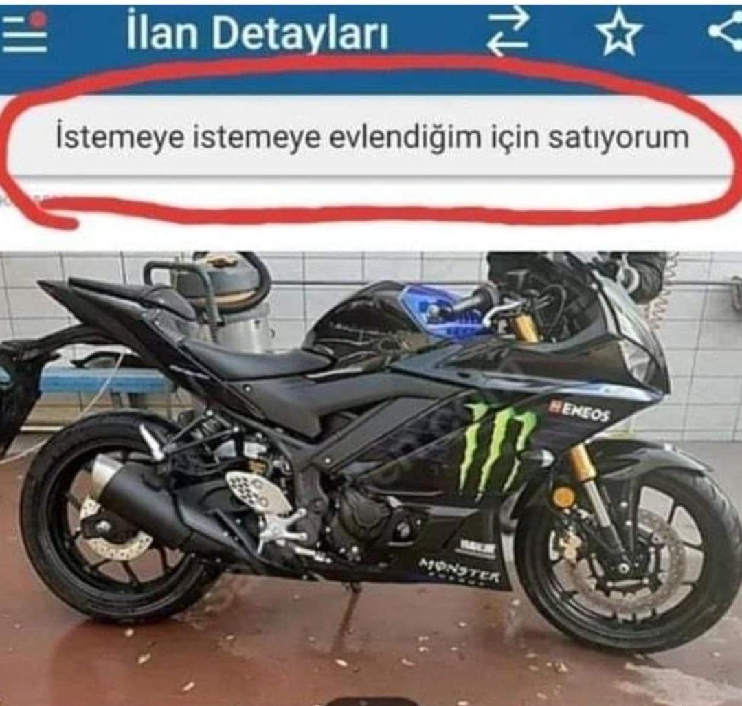 GrandSlamRacing's tweet photo. Bir motosiklet ilanının değişimi. 😁 https://t.co/XRaYwSSrWd