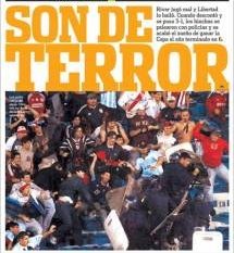 -La que más gente lleva de local y visitante.
-La que más llevó a Japón. 
-La bandera mas larga del mundo.
-El mejor recibimiento de la historia.
-La más respetada de Sudamérica.
-La que nunca abandonó.
-0 trompetas 0 parlantes, 100% aliento.
Feliz día del hincha de River