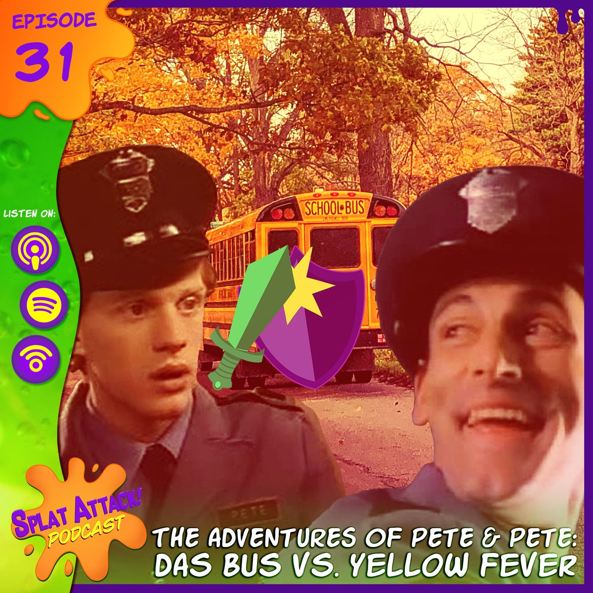 Hop on the bus because it’s back to school day in Wellsville and Busdriver Stu is taking us on two wild rides in this Pete &amp; Pete Episode Battle between “Das Bus” and “Yellow Fever.” 
youtu.be/VGCVH_A8CK4 What is your favorite back-to-school-themed 90s Nick episode?