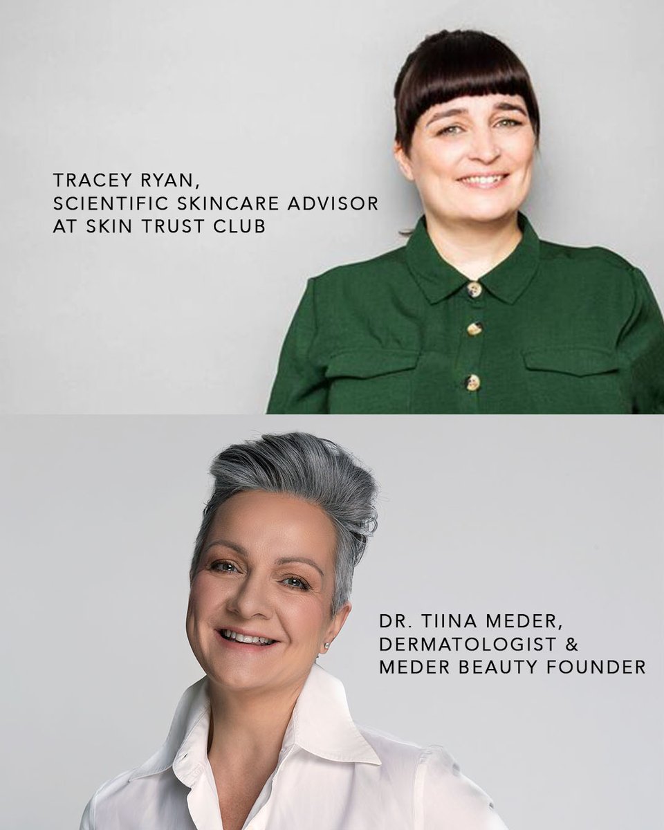 skintrustclub's tweet photo. Are you ready to master your Microbiome? 👀 Join us as we chat with Dr.Tiina Meder, the founder of our newest microbiome friendly brand partner Meder Beauty on Thursday September 29th to launch our new partnership! 🎉 https://t.co/nlz5It5zpw