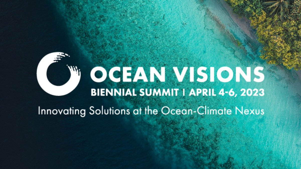Ocean Visions (@ocean_visions) on Twitter photo Save the Date! The next Ocean Visions Summit will be held April 4-6, 2023 at the <a href="/GeorgiaAquarium/">Georgia Aquarium</a> in Atlanta. Interested in presenting? Abstract submissions now being accepted. Learn More: agu.org/Ocean-Visions-…. Please retweet!
#OVS23
#OceanClimateAction Save the Date! The next Ocean Visions Summit will be held April 4-6, 2023 at the <a href="/GeorgiaAquarium/">Georgia Aquarium</a> in Atlanta. Interested in presenting? Abstract submissions now being accepted. Learn More: agu.org/Ocean-Visions-…. Please retweet!
#OVS23
#OceanClimateAction