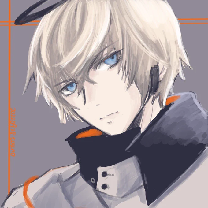 #アークナイツ版深夜の真剣お絵かき60分一本勝負 イグゼキュター。