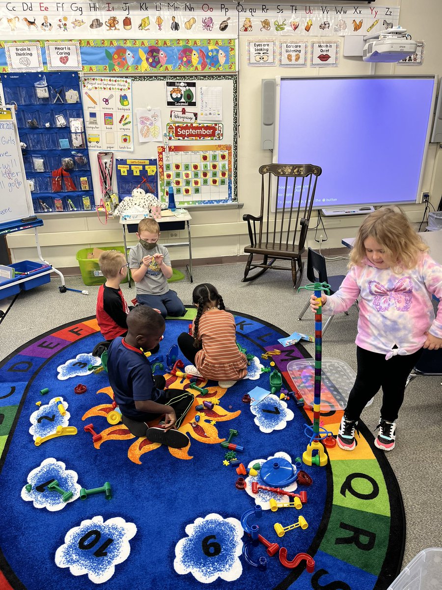 melandyk's tweet photo. PLC work in action! Differentiation and student choice during math centers @MountOliveTSD @ZywickiR @MtView07836 https://t.co/N5jvuuGdxc