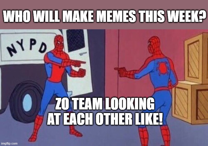 🗣️ Zo Zo Zo!

🔥CONTEST ALERT!🔥 

🔎HUNT FOR OUR CHIEF MEME OFFICER IS ON! 

And till we find our Meme King/Queen, we are air-dropping a Zo Memeface NFT to every participant!

Rules: 
✅RT &amp; follow us
✅ Reply with a Zo World/Web3.0/Travel meme
✅ Mention wallet address! 

#LFG