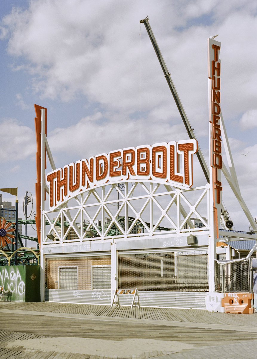 A stroll through Coney Island. Shot on <a href="/Kodak/">Kodak</a> #Portra400 film with the LeicaM6 &amp; Pentax645.

 #streetphotographer