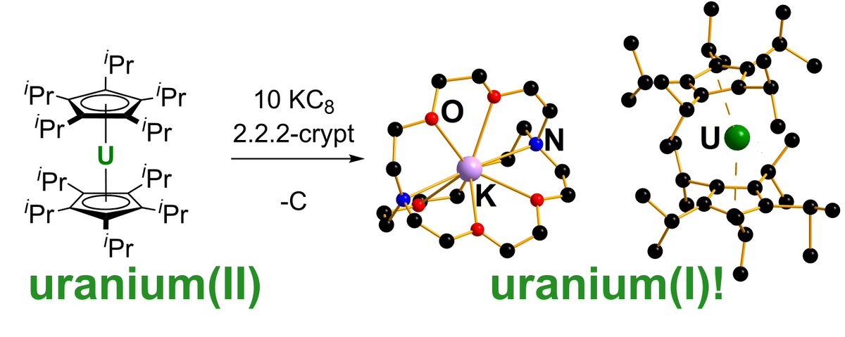 Congrats to <a href="/lucianobarluzzi/">luciano barluzzi</a> - postdoc in Prof Layfield's group - for his paper in <a href="/J_A_C_S/">J. Am. Chem. Soc.</a> describing uranium in its new oxidation state of +1!

pubs.acs.org/doi/10.1021/ja…