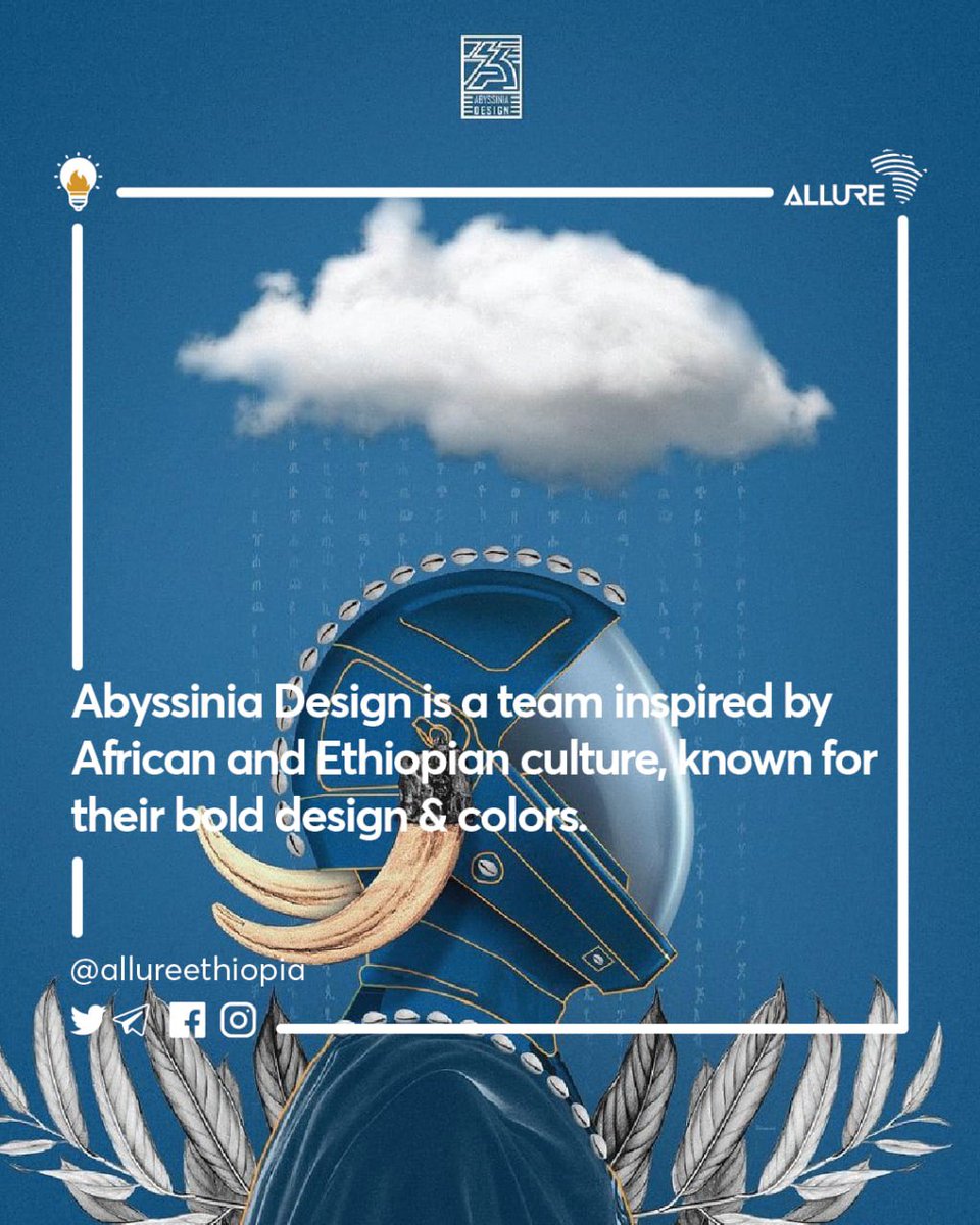 AllureEthiopia's tweet photo. #CreativeOfTheWeek
Abyssinia Design @abyssiniadesign
Abyssinia Design, kudos to your team. We want to express our deep gratitude for the dedicated work you do.
#allurecreative #abyssiniadesign #ethiopian #art #abyssiniadesign #artist #artwork #visualart #digitalart https://t.co/f3hrev4j4p