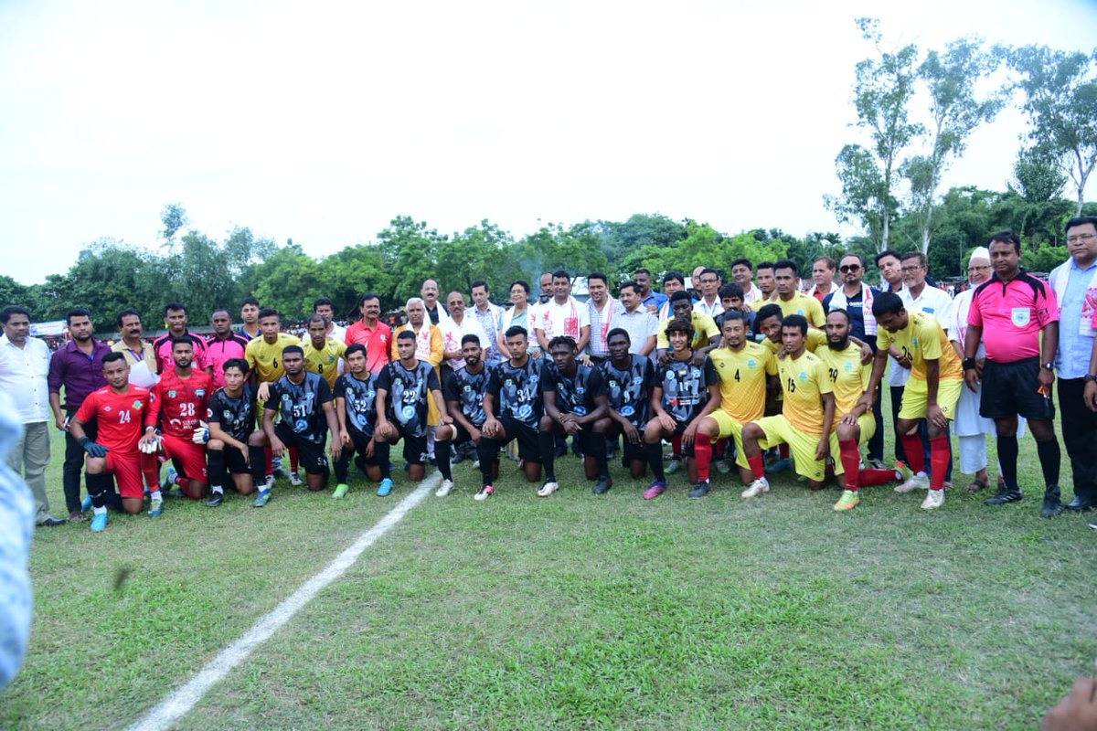 minervapunjabfc's tweet photo. Congratulations to our #BrothersinNorth Delhi FC on winning the Chakradhar Deka Memorial Tournament, in Guwahati and adding on one more Trophy into the Cabinet. πππ»
A familiar story continues as the boys keep winning Trophies and making us proud. π€©
#MAFC #TheFactory #Warriors https://t.co/IaV1rxM78m