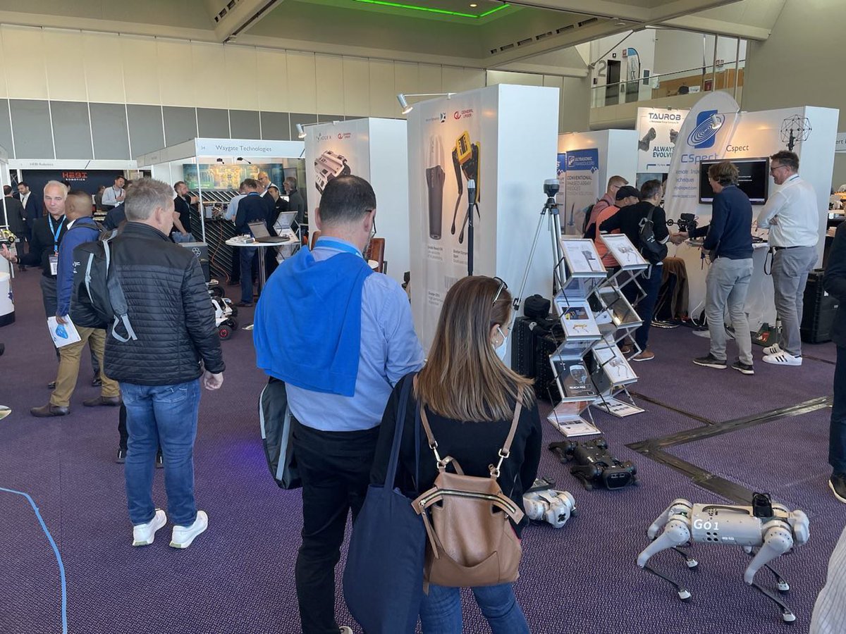 GeneralLaser's tweet image. We are at #SPRINTRobotics World Conference in Amsterdam! Swing by our table to take a look at @emlid Reach RX and @ousterlidar and live demonstration of @UnitreeRobotics quadruped robots, #AgileX mobile robot chassis and Boston Dynamics Spot robot!