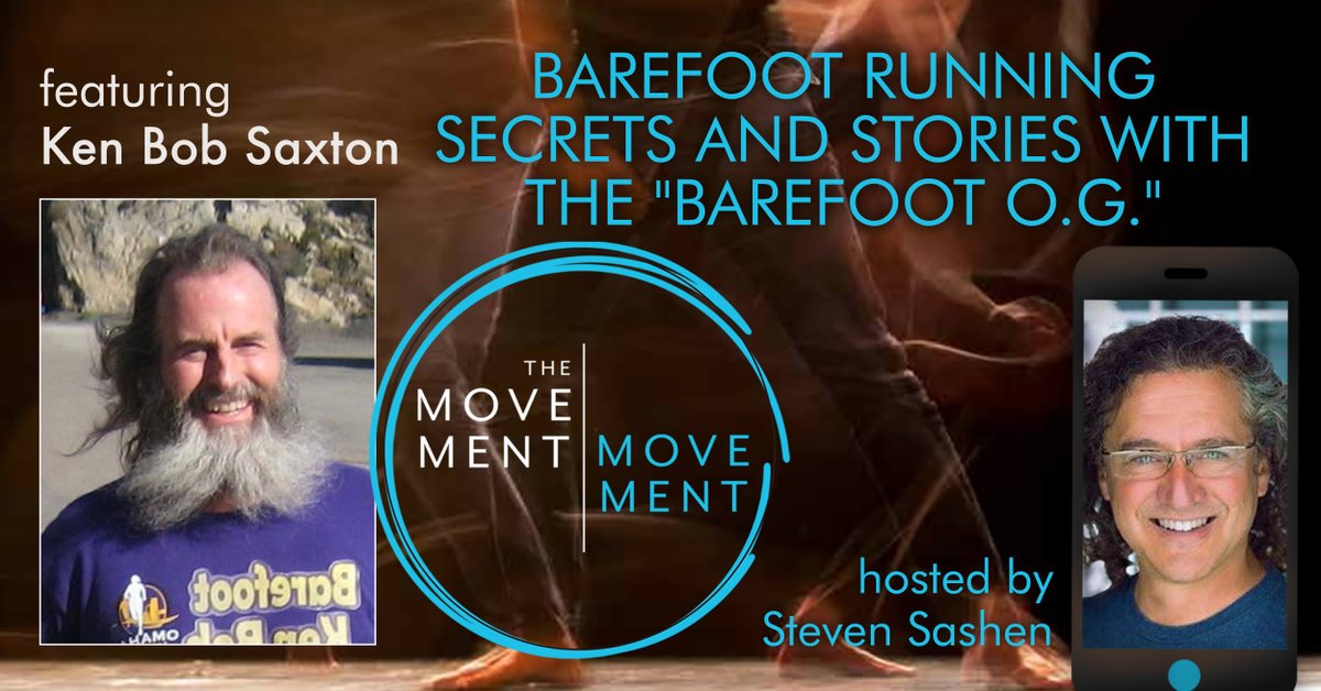 MktDominationUS's tweet photo. Today on #TheMOVEMENTMovement with Steven Sashen: Ken Bob Saxton discusses barefoot running secrets and stories.
 
Listen NOW: https://t.co/COhXqrHvFO
#jointhemovementmovement #XeroShoes @XeroShoes https://t.co/Vb04nX37jh