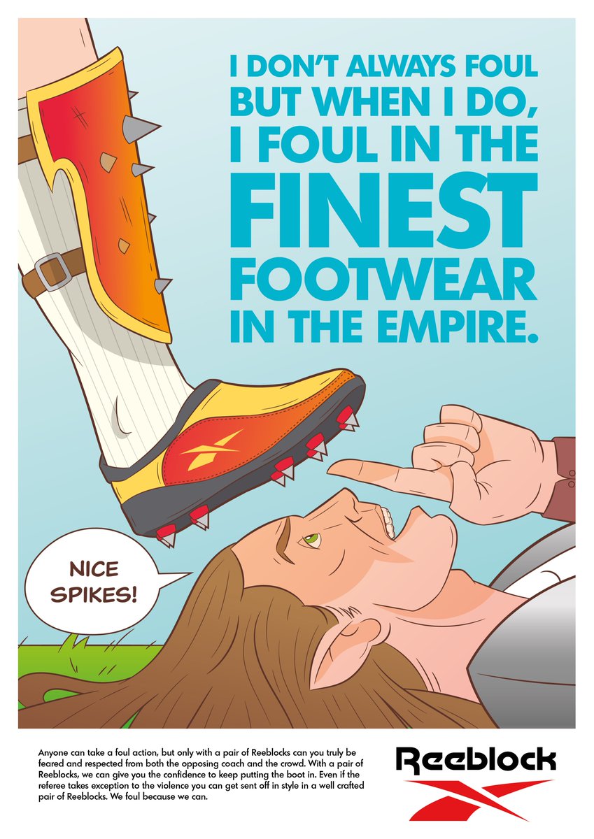 If your going to put the boot in, do it in style!

#poster #gamesworkshop #warhammer #bloodbowl #foul #elf #funny