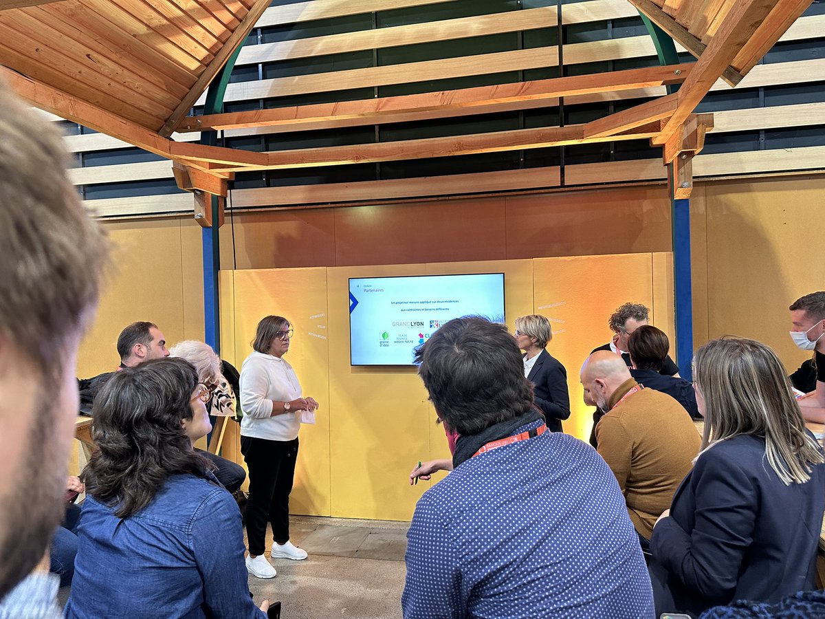 Nous sommes aujourd’hui au Congrès USH pour présenter notre projet de réhabilitation Rue du Plâtre en partenariat avec @AlliadeHabitat et Entre2toits!