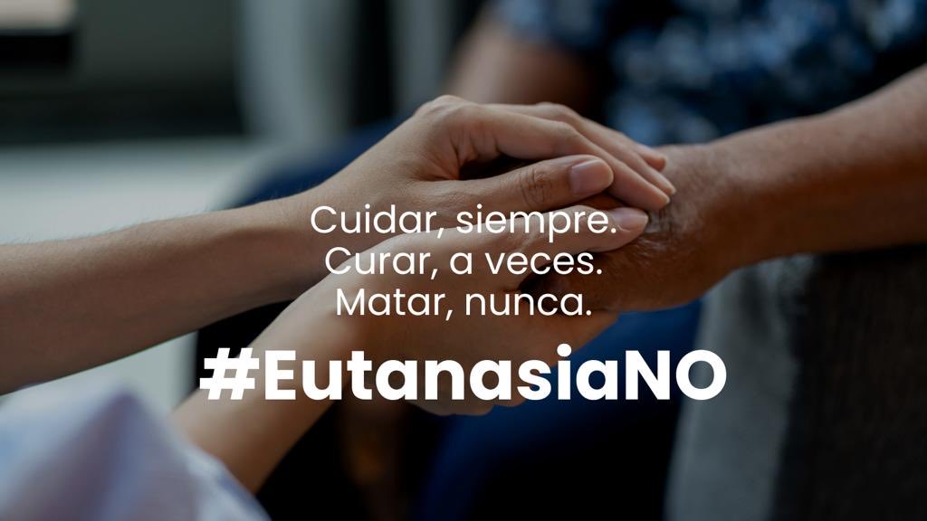 SebasArboleda_'s tweet photo. No puede ser “muerte digna” el asesinato por solicitud. Causar la muerte no es una terapia. #EutanasiaNo https://t.co/xxHIiLPkq5