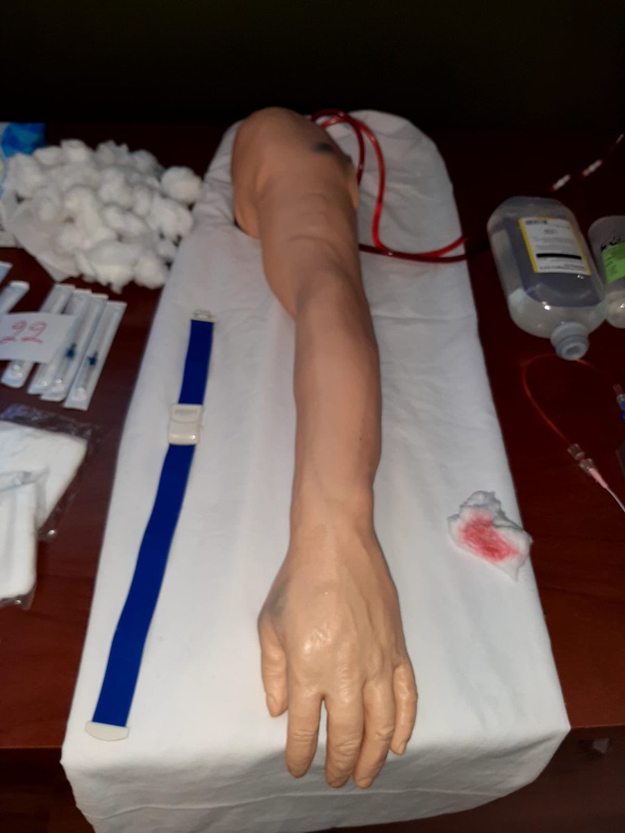Hosp_Espanol's tweet photo. Continuamos con las actividades de Educación Médica para nuestro equipo. 

Esta vez utilizando el nuevo simulador para accesos vasculares.

💪🏻 💉 🏥 https://t.co/KtARaIIvSZ