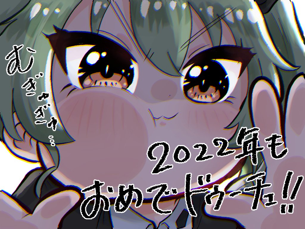 anchovy (girls und panzer) 1girl solo green hair twin drills against glass looking at viewer drill hair  illustration images