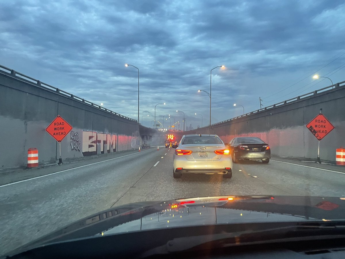 I5S express is pretty smoky this AM