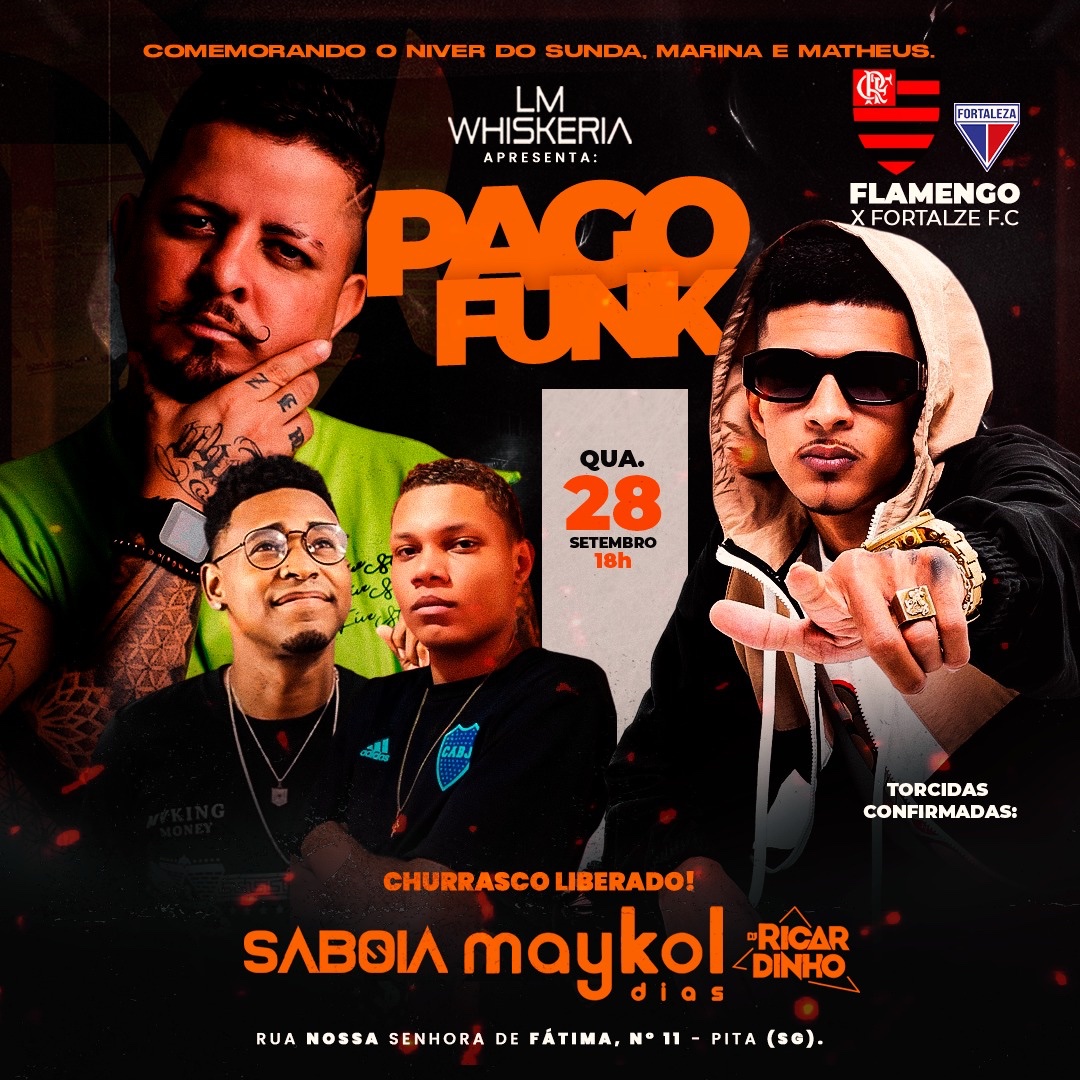 Hoje tem transmissão do jogo ao vivo e logo após pagofunk🥃🍻🇨🇳