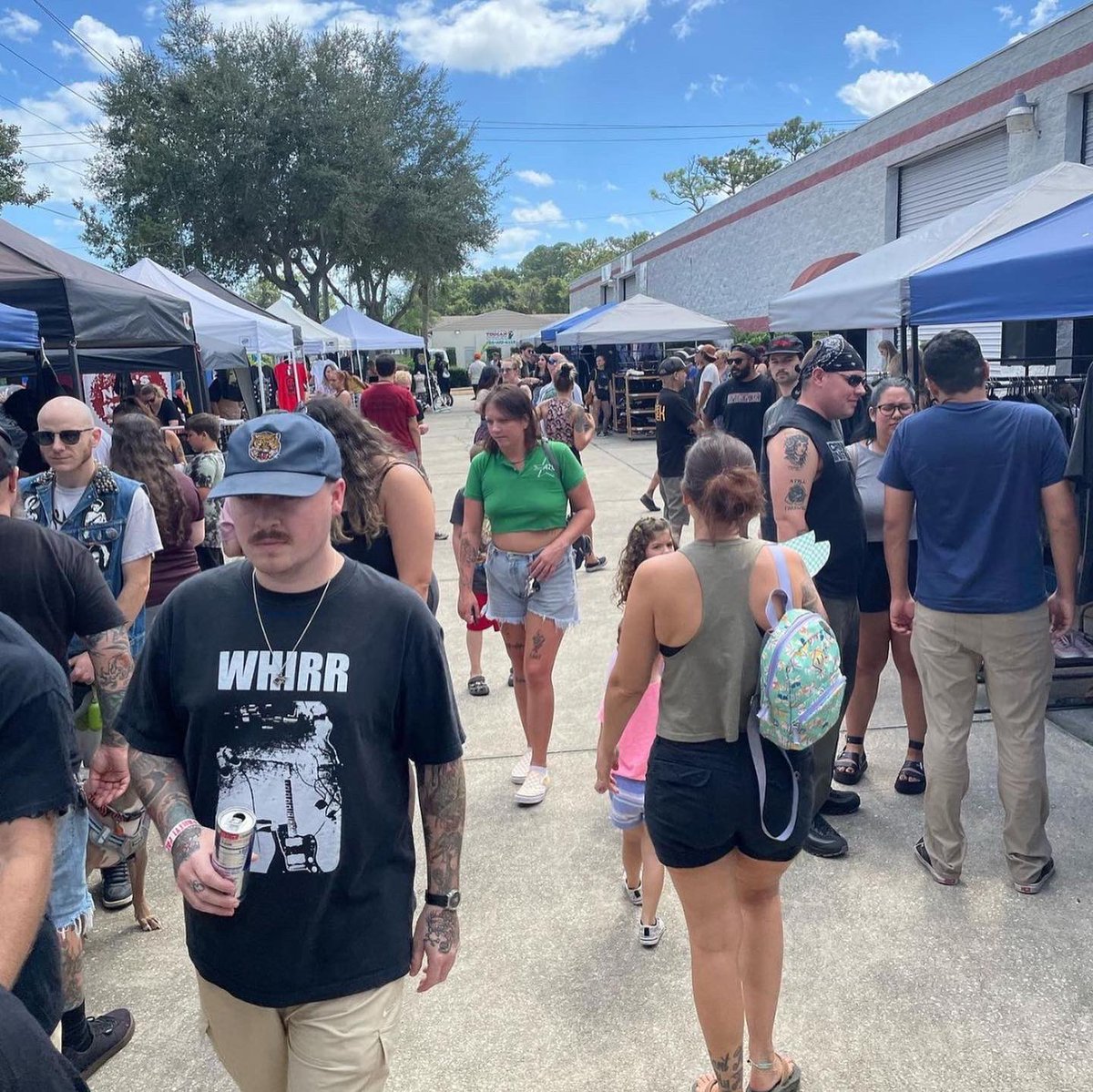 nightshiftmerch's tweet photo. We went straight from Party Weekend cleanup to storm prep and I feel like I haven’t slept in 2 weeks, but totally worth it. Thank you to all the bands and everyone that came out! We haven’t decided on anything official yet, but I think it’s safe to say we’ll be back next year. https://t.co/CEjMFPwcCS