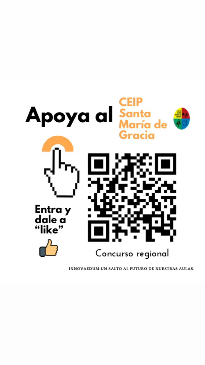 CeipSta's tweet photo. Gracias a todos aquellos que nos están apoyando. Tenemos hasta el 2 de octubre para seguir votando y sumar más “me gusta” a nuestro vídeo. Recordad que cuantos más votos más opciones tendremos de ser finalistas. #auladeidiomas #auladelfuturo #digitalizaciónenlasaulas https://t.co/ifK4k1Kt48