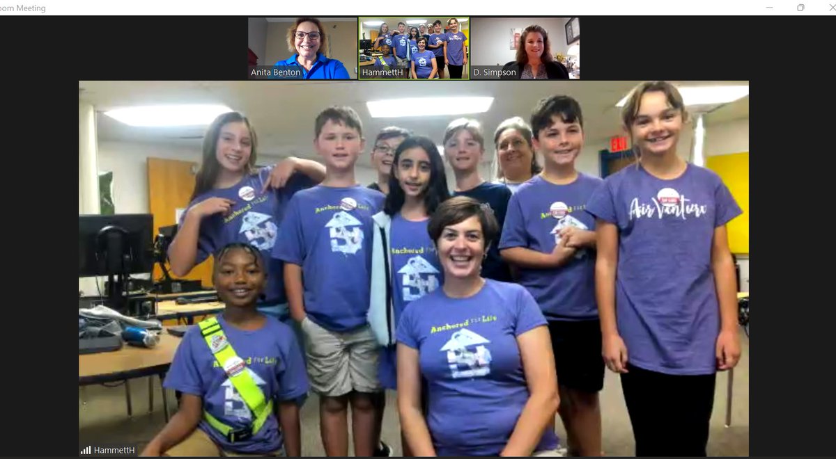 Meet our Anchored for Life team! These are our student ambassadors who help other students who are comimg and going from BES!  #a4lclub