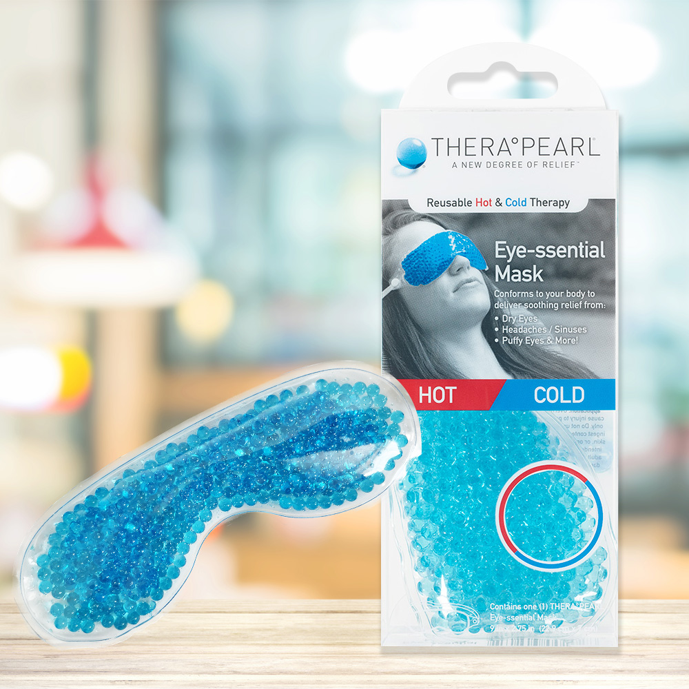 Therapearl - Eye Masks are back in stock.

Used WARM ☀️

✅ Relieves dry eye
✅ Reduce nasal congestion
✅ Relieves soreness

Used COLD ❄️

✅ Relieves puffy eyes + headaches
✅ Brow wax relief 
✅ Reduces swelling after a cosmetic procedure.

#heatmask #eyemask #eyehealth