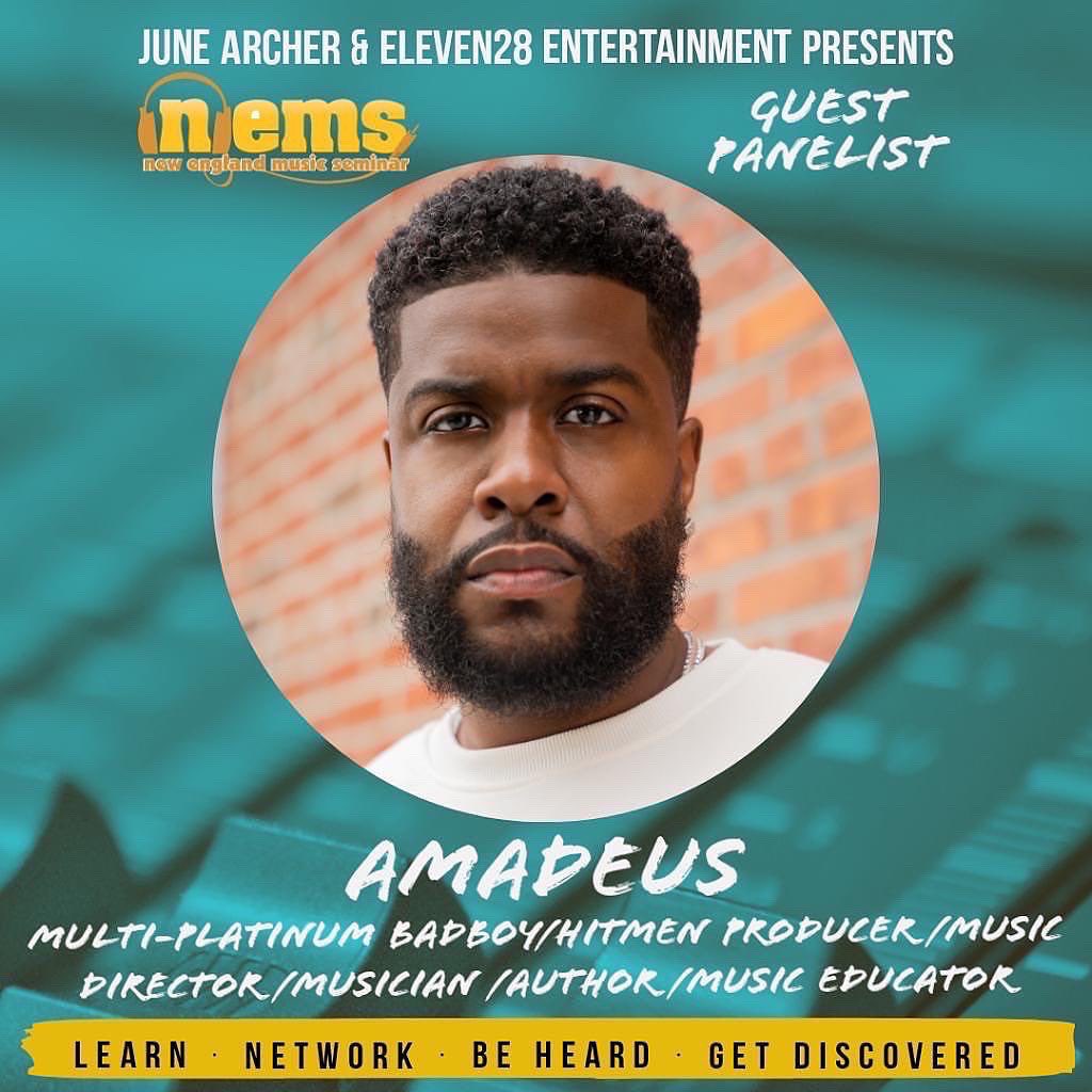 NEMSTV's tweet photo. THIS SATURDAY 🚨🚨🚨 The knowledge you will get at New England Music Seminar (NEMS) 2022 is UNMATCHED! 

Whether your looking for a MAJOR deal OR trying to be INDIE YOU NEED ADVICE! Come get some 👂🏽

EVENT LINK
https://t.co/9yGUDHaOlZ https://t.co/qVwsmLfJcM