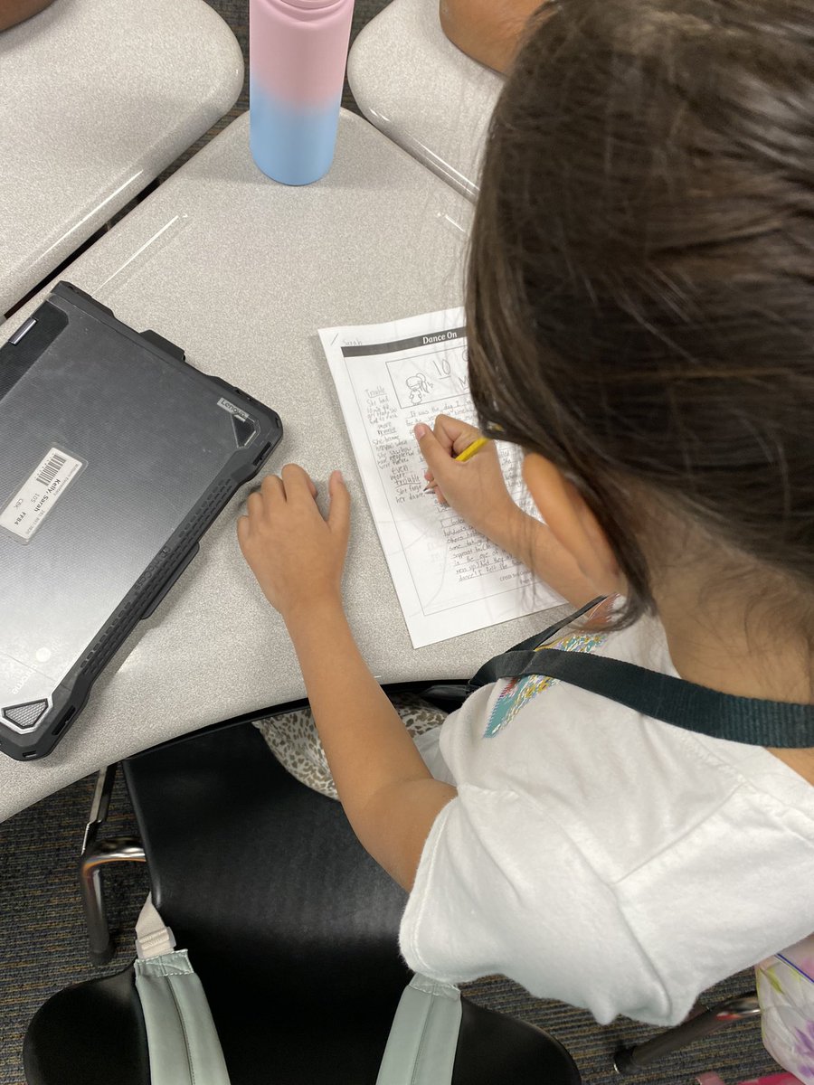 mrsep5th's tweet photo. Today we learned the structure and traits of personal narratives. We identified the trouble,  more trouble, and the even more trouble! I’m so excited to see what they come up with when they write their own. 

#BeWillbern #WillBErn #3rdriffic #CFISDelar https://t.co/Ci69g9A0ou