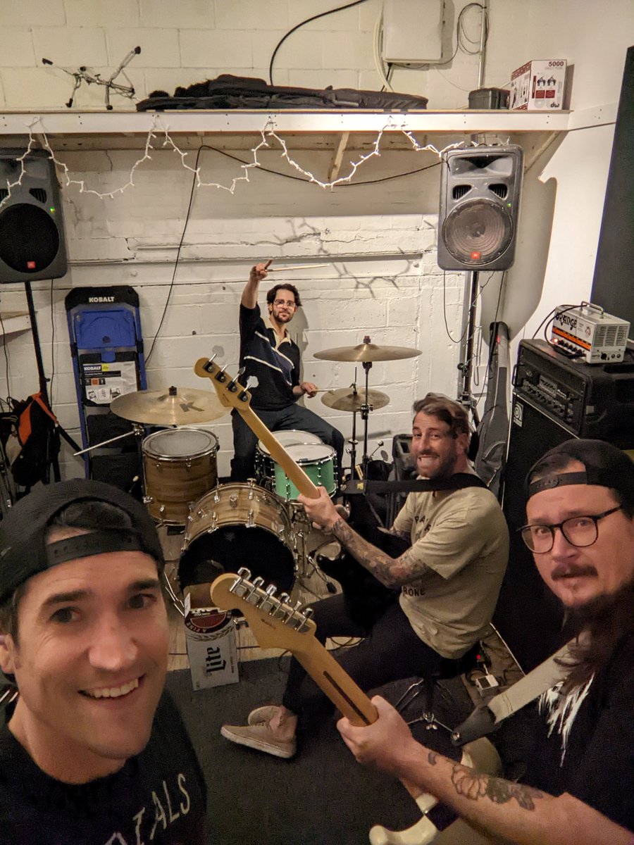Some <a href="/thefestfl/">The Fest</a> and <a href="/FacesBrewing/">Faces Brewing Co.</a> prep work. Feels great to be playing the songs again