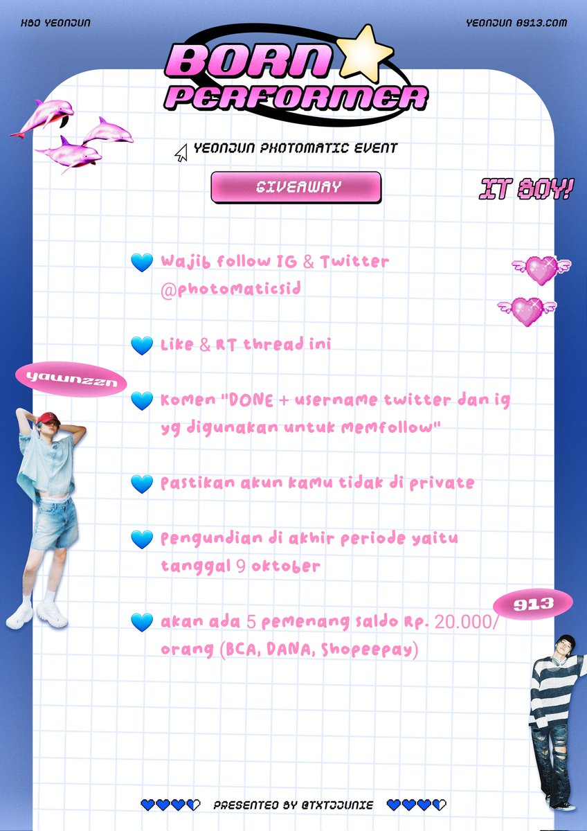 txtjjunie's tweet photo. How to participate to the event photobooth and saldo giveaway: https://t.co/qfTGAZqxeS