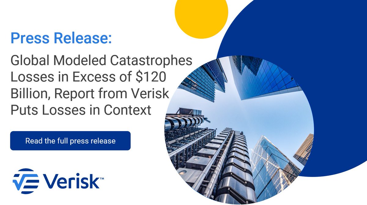 Verisk_Brian's tweet photo. Analysis highlights factors that contribute to increase in insured losses: the number and value of properties exposed to risk, natural variability when losses occur, #climatechange, and man-made loss drivers. Download the @VRSKExtremEvent report: https://t.co/bts68SVdqA https://t.co/ztuabhSDU5