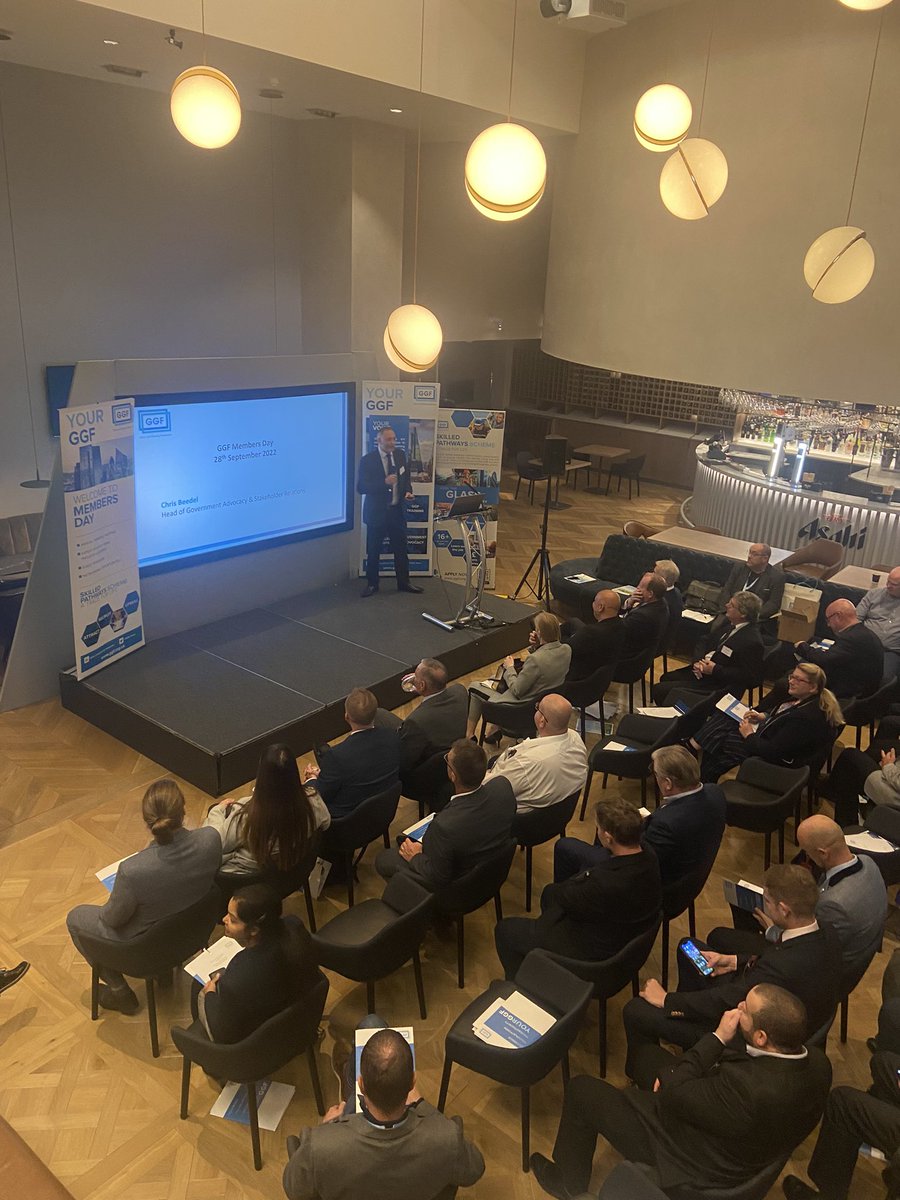 GGF_News's tweet photo. Head of Government Advocacy &amp; Stakeholder Relations, Chris Beedel, is up to highlight the importance of showcasing our industry and vision for the future. #GGFMembersDay https://t.co/7bV8Na2lKs