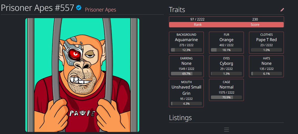 Top 4 Ranking PAPEs to be on Shuffle tonight! They are really special!! #algofam #AnimalRights #freeape