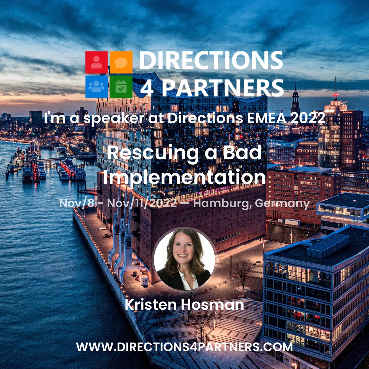 KristenHosman's tweet photo. I'm super excited to be presenting Rescuing a Bad Implementation at #DirectionsEMEA this year.
Will I see you there?
#MSDyn365BC #BusinessCentral #badimplementation #consultant https://t.co/5XYxlfwwIf